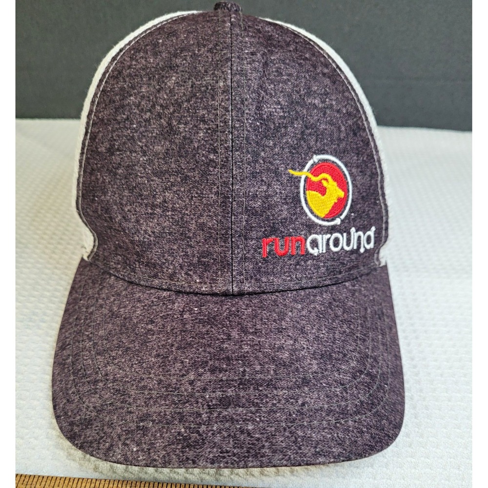 BOCO Gear Runaround Trucker Hat Gray/White Mesh Back Adjustable One Size